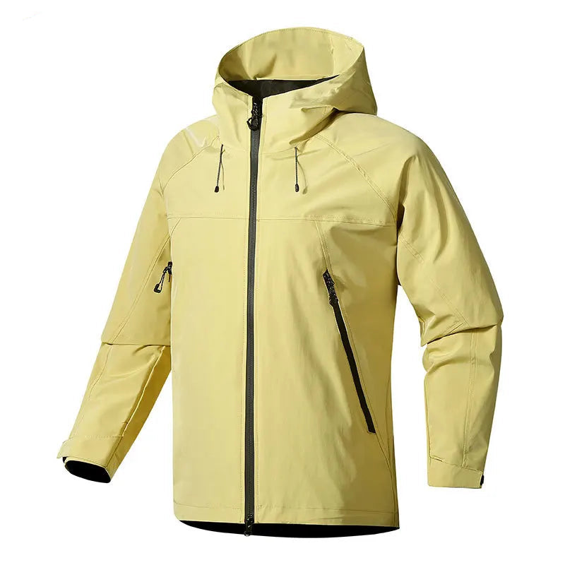 Woolpack hooded windbreaker jacket for men and women