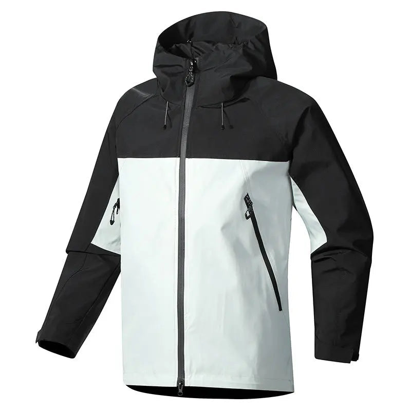Woolpack hooded windbreaker jacket for men and women