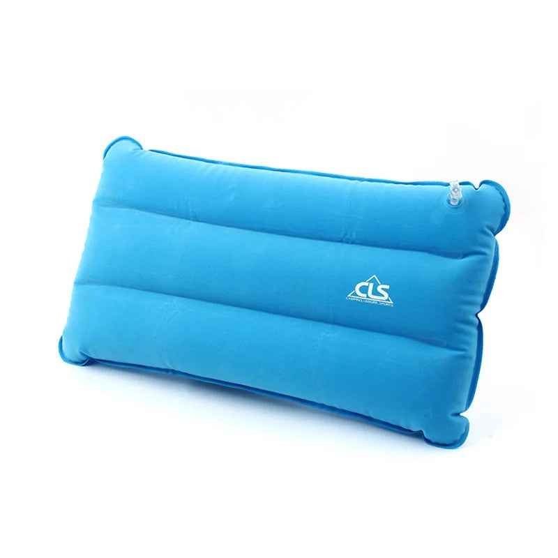 Woolpack Large Inflatable Camping Pillow – Portable Square Neck & Camping Cushion