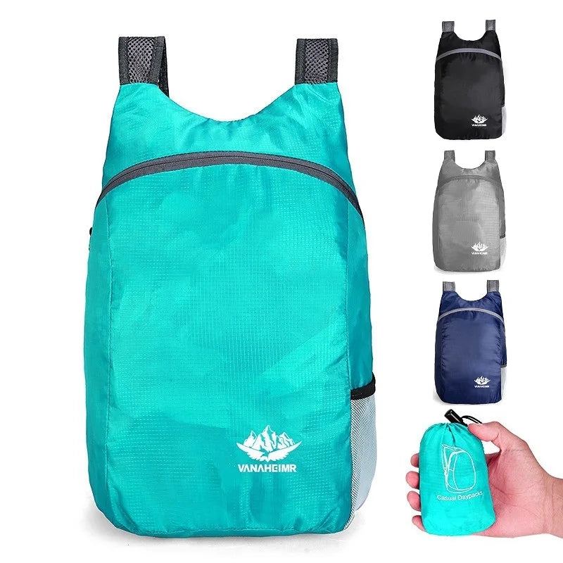 Woolpack Ultralight Folding Backpack – Waterproof Portable Daypack