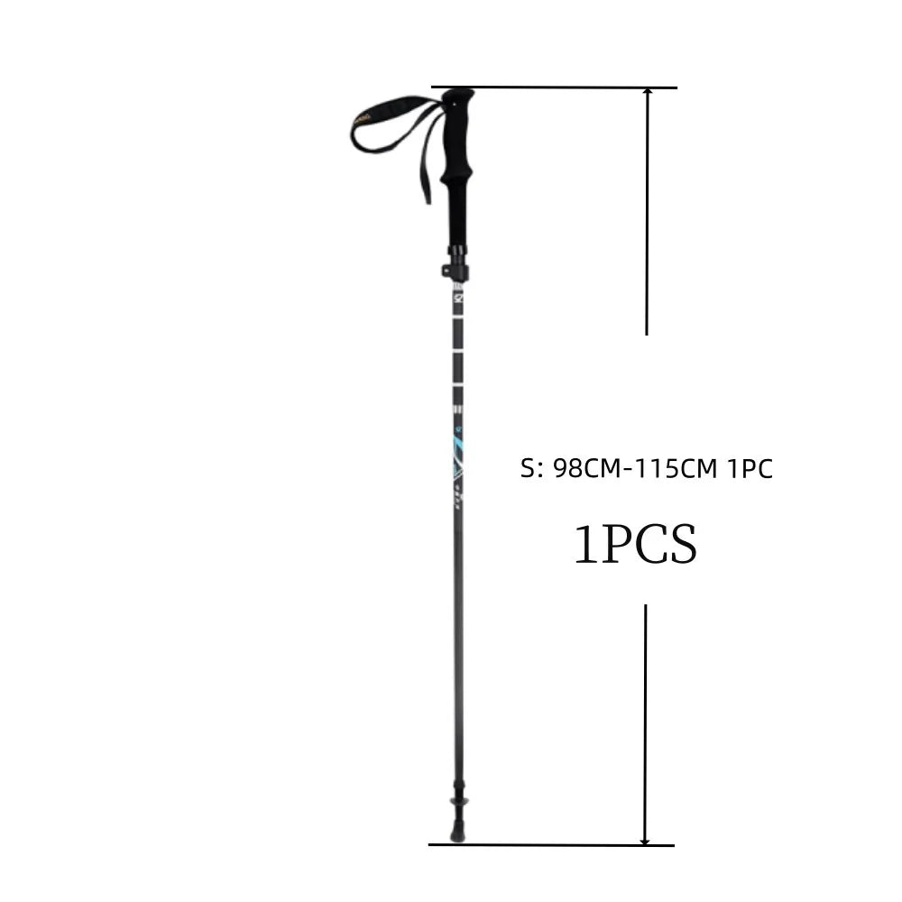 Woolpack Ultralight Carbon Fiber Trekking Poles – Antishock, Collapsible