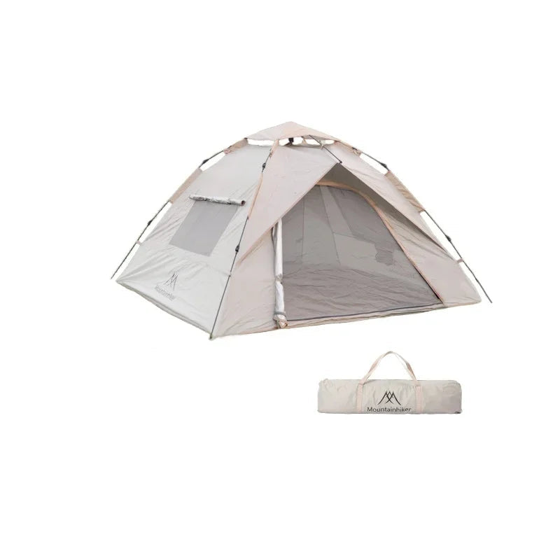 Woolpack Quick-Open Camping Tent – 3–4 Person, Rainproof