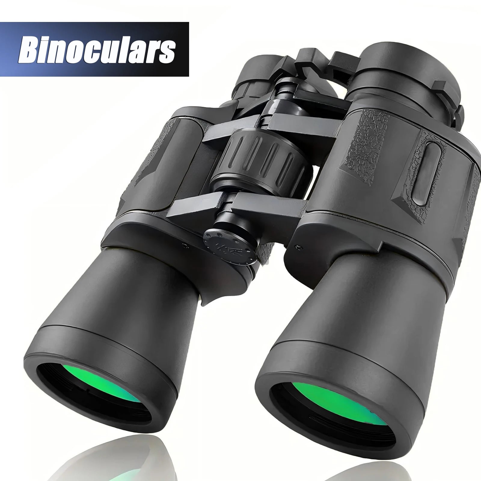Woolpack 10×50 HD Binoculars – BAK4 Prism, FMC, IPX4 Waterproof