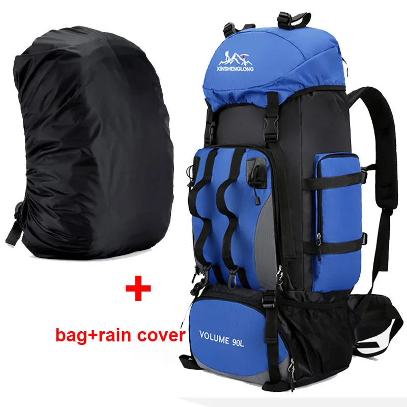 Woolpack Expedition Backpack 90L – Waterproof, Large Capacity