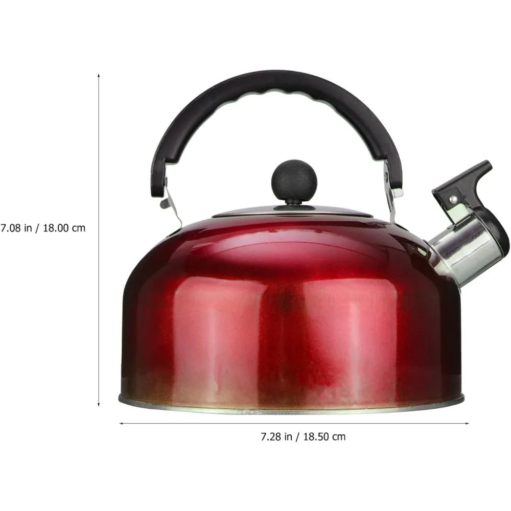 Woolpack 3L Camping Kettle – Stainless Steel Whistling Outdoor Tea Kettle - Woolpack Hiking Gear
