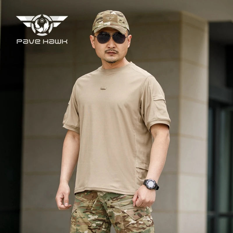 Woolpack Tactical Quick-Dry T-Shirt – Breathable, Short Sleeve