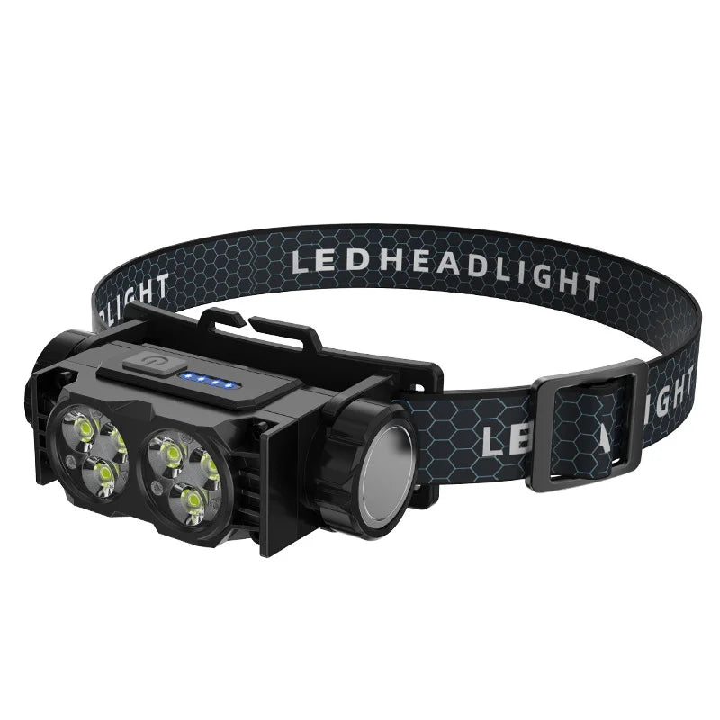 Woolpack LED Headlamp – 6-Core, Rechargeable, IPX6