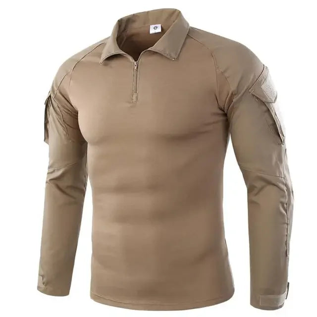 Woolpack Tactical Long-Sleeve Shirt – Military Style, Moisture-Wicking