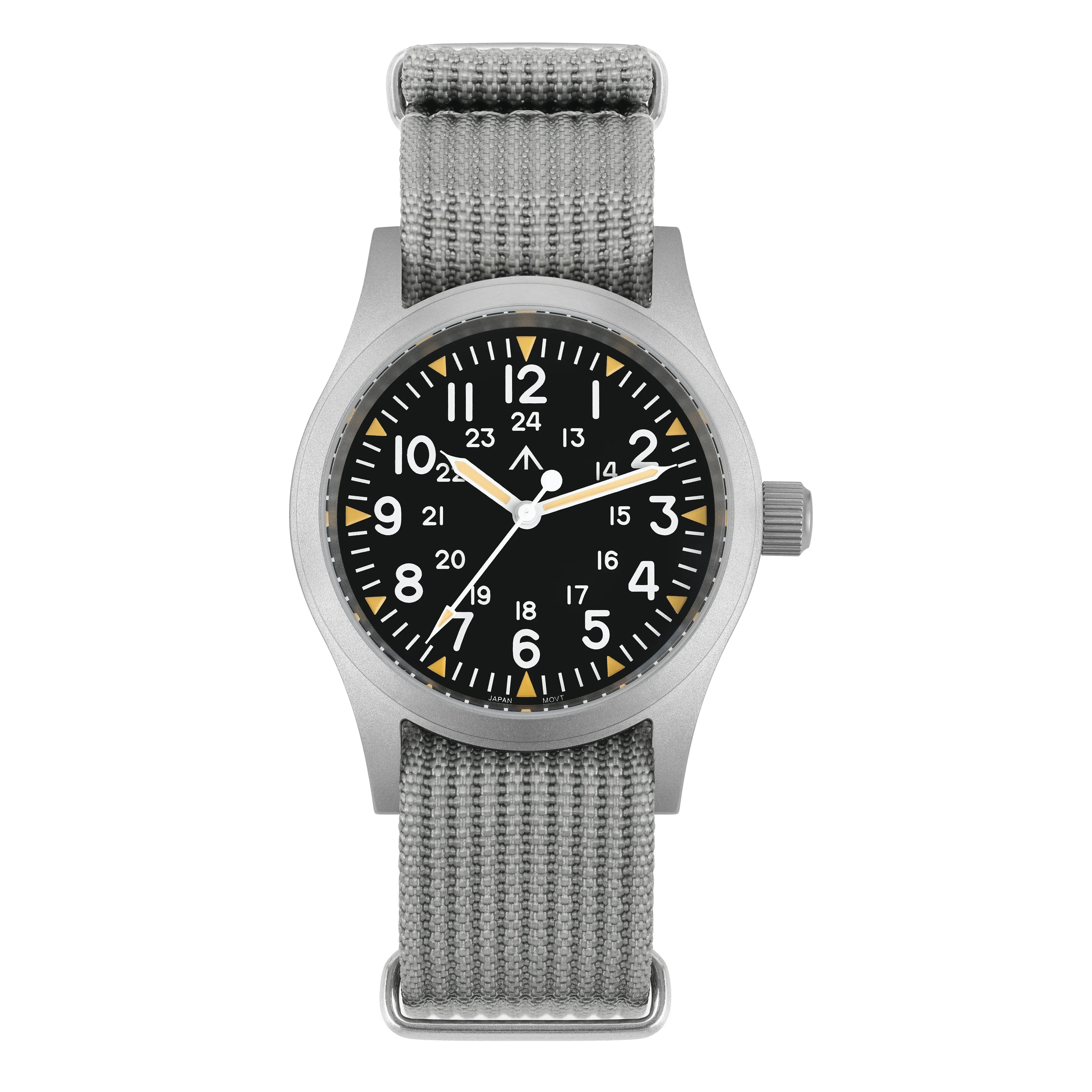 Militado ML05B Military Watch – 38mm, Domed Sapphire, C3 Lume, 10BAR