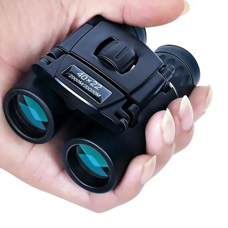 Woolpack Compact 8×22 Folding Binoculars – BAK4, FMC, Long-Range Mini Design