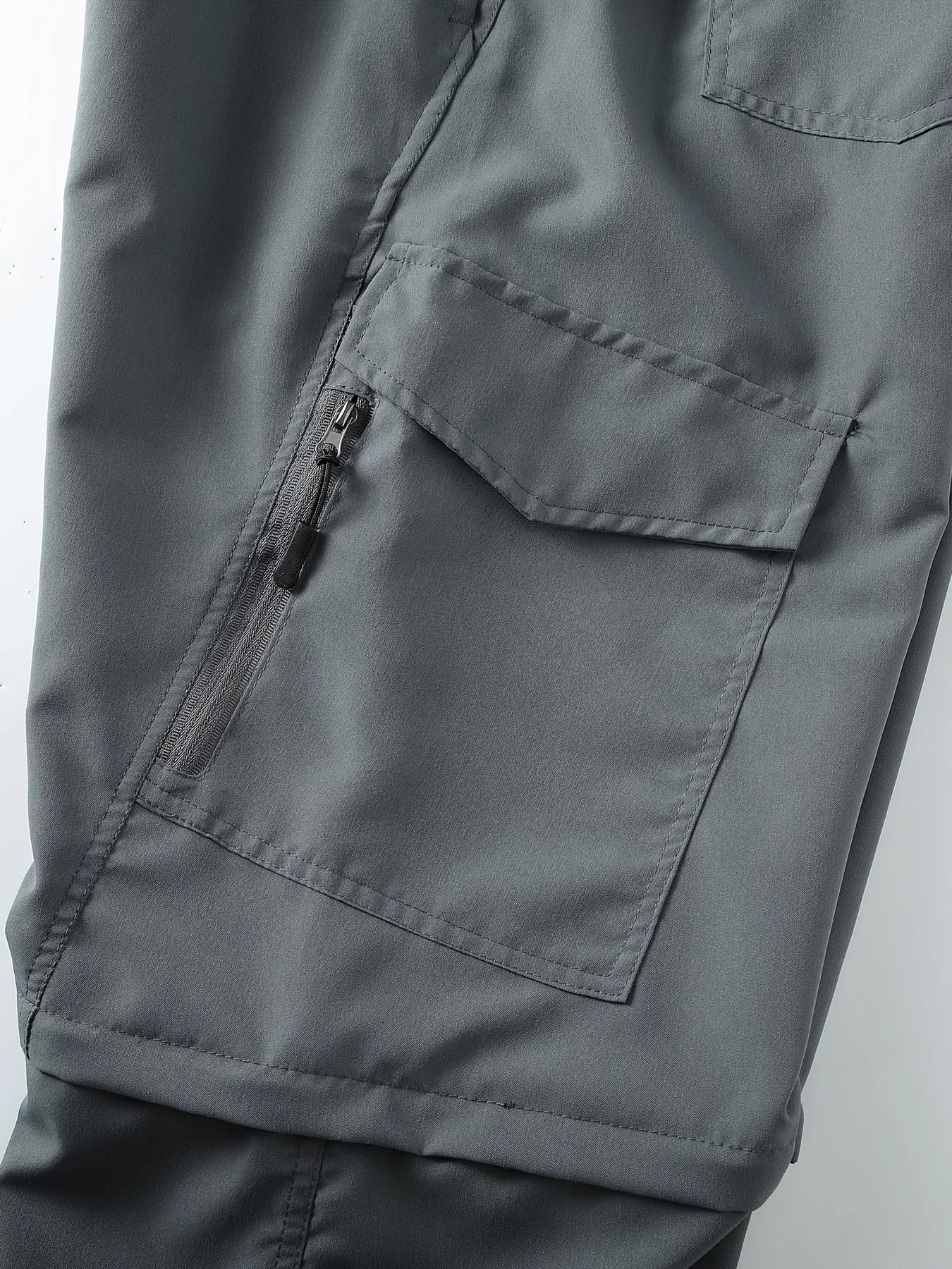 Woolpack Men’s Convertible Hiking Pants – Zip-Off Cargo Trousers