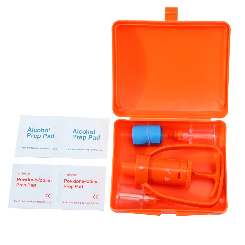 Woolpack Venom Extractor Kit – Snake Bite & Sting First Aid Pump