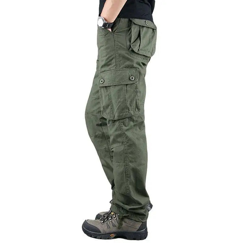 Woolpack technical hiking pants for men on outdoor trail