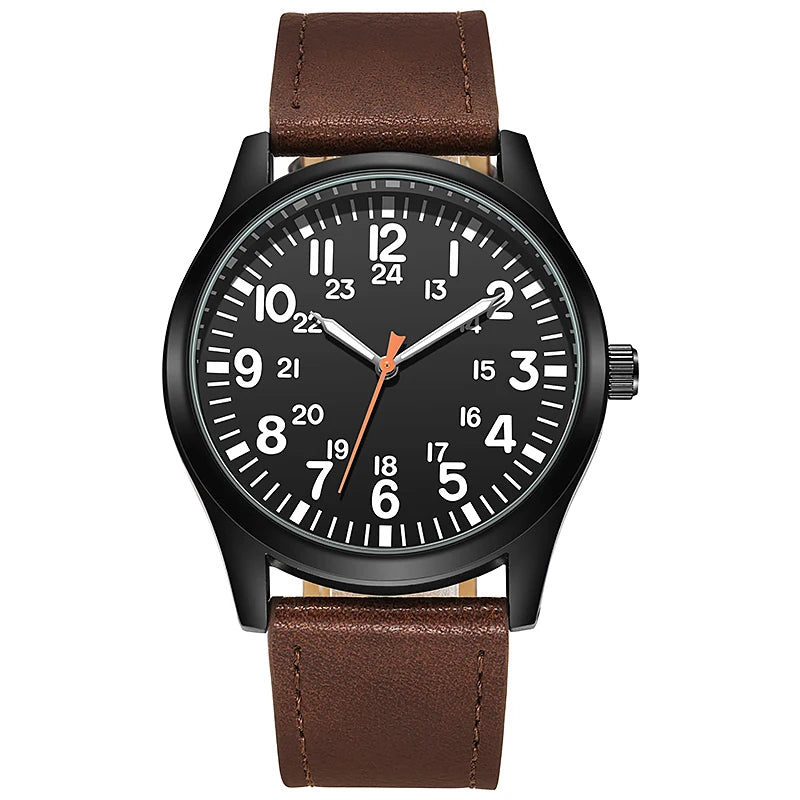Woolpack W1-0 Original Field Watch 42mm Quartz on leather