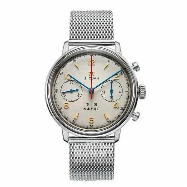 The 1963 Pilot Chronograph – 42mm Retro Quartz Watch