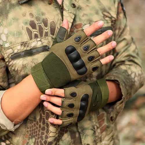 Woolpack Anti-Slip Cycling Gloves –  Half-Finger - Woolpack Hiking Gear