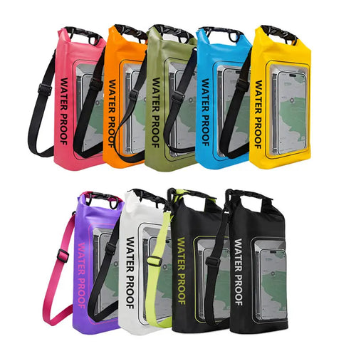 Woolpack 2L Touchscreen Waterproof Dry Bag – PVC Floating Sack - Woolpack Hiking Gear