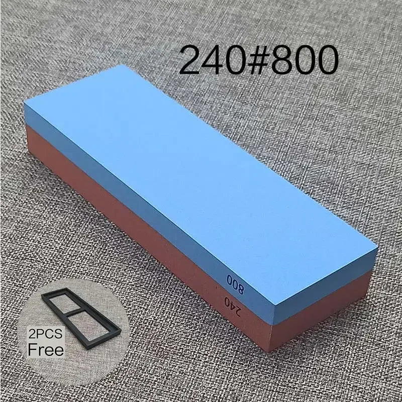 Woolpack Double-Sided Whetstone – Professional Knife Sharpening Stone (1000/3000/6000 Grit)