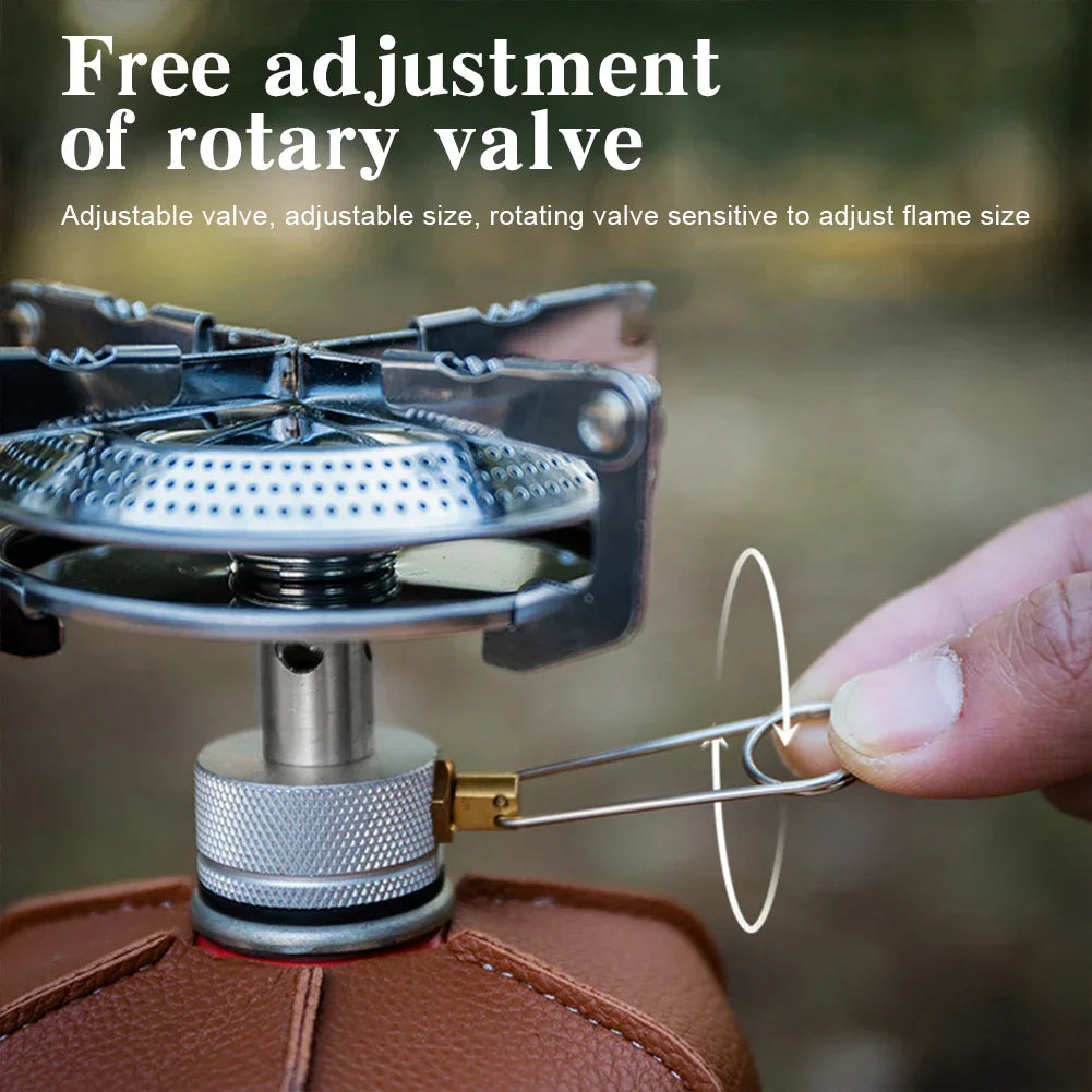 Woolpack Lightweight Portable Gas Stove – with Storage Bag (Aluminum Alloy)