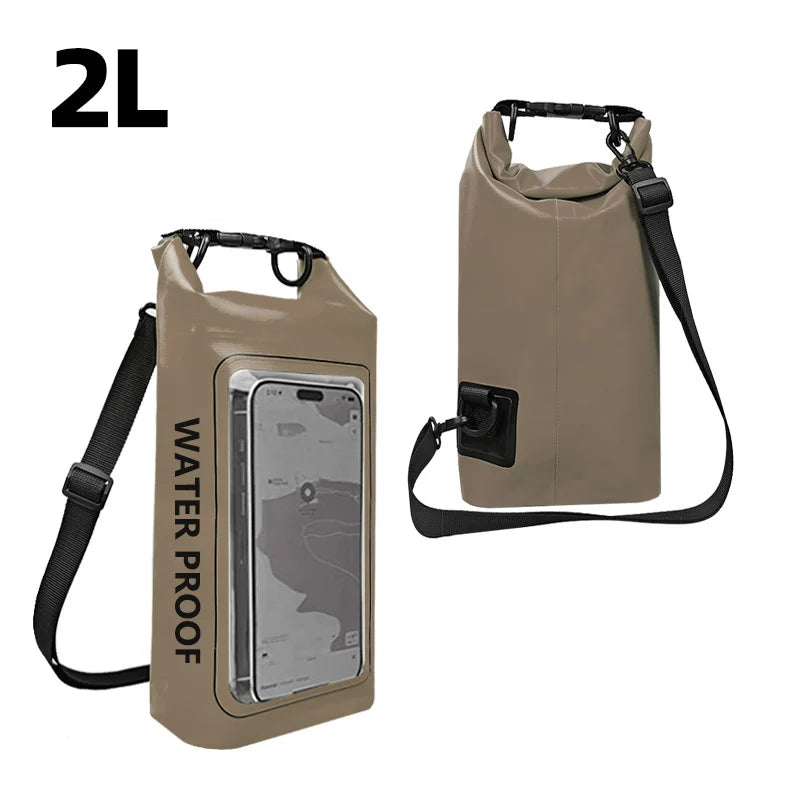 Woolpack 2L Touchscreen Waterproof Dry Bag – PVC Floating Sack