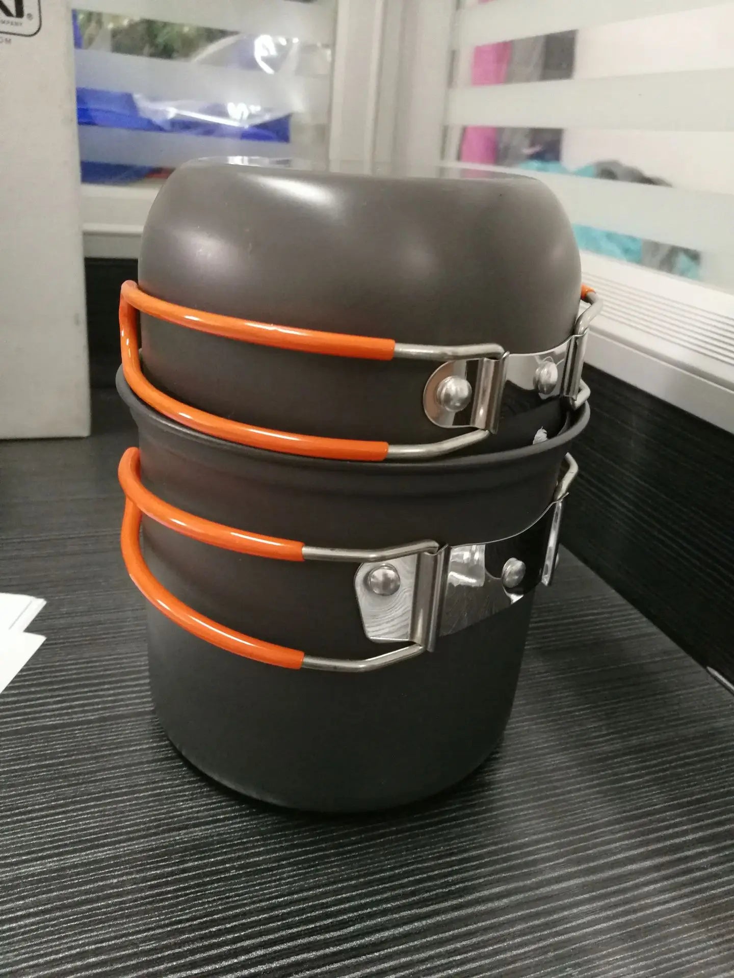 Woolpack Ultralight Camping Cookware Set – Portable Aluminum Pot Kit (0.8L)