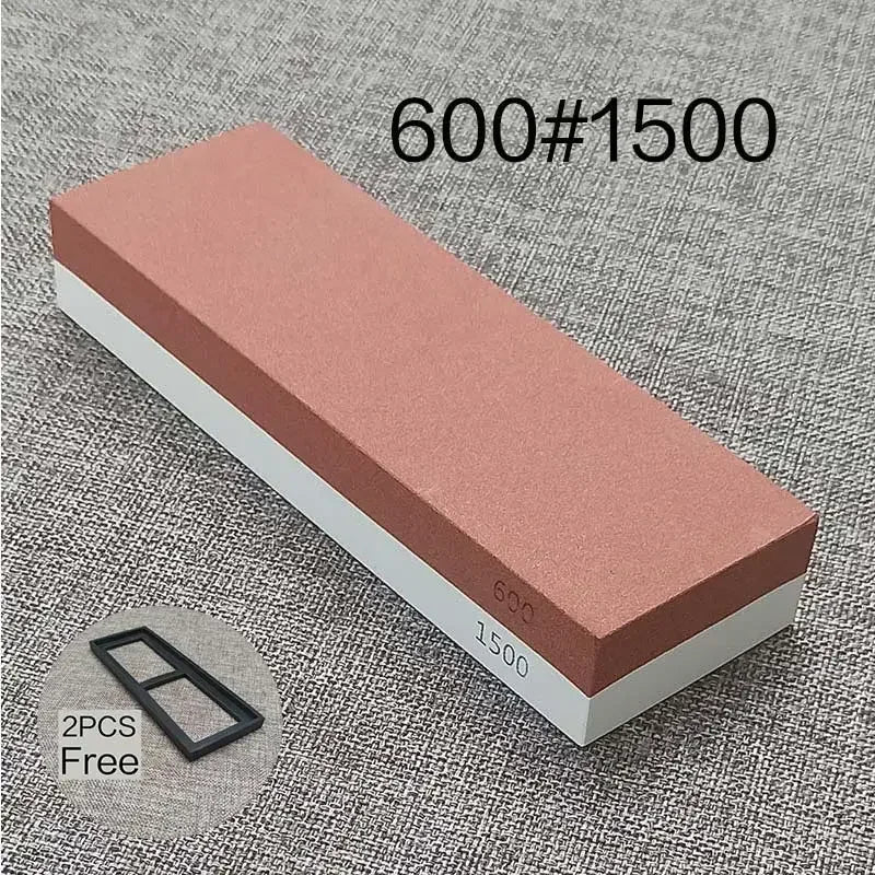 Woolpack Double-Sided Whetstone – Professional Knife Sharpening Stone (1000/3000/6000 Grit)