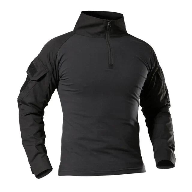 Woolpack Tactical Long-Sleeve Shirt – Military Style, Moisture-Wicking