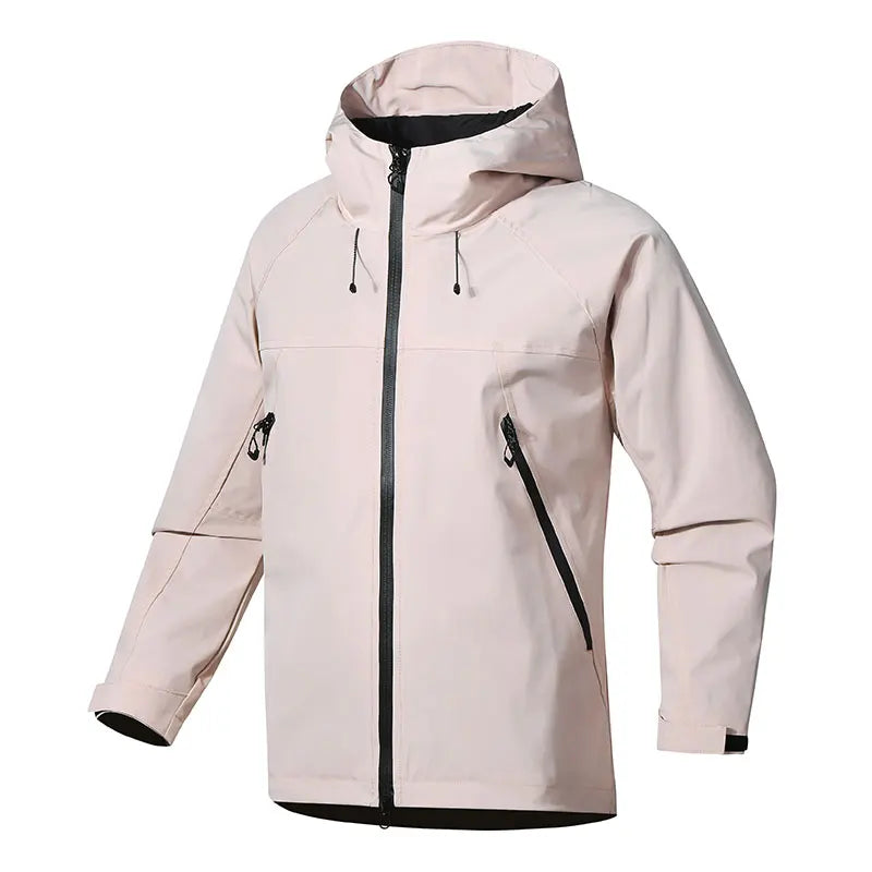 Woolpack hooded windbreaker jacket for men and women