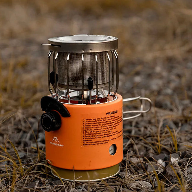 Woolpack Foldable Stainless Steel Camping Stove – Portable Multi-Fuel Heating Burner