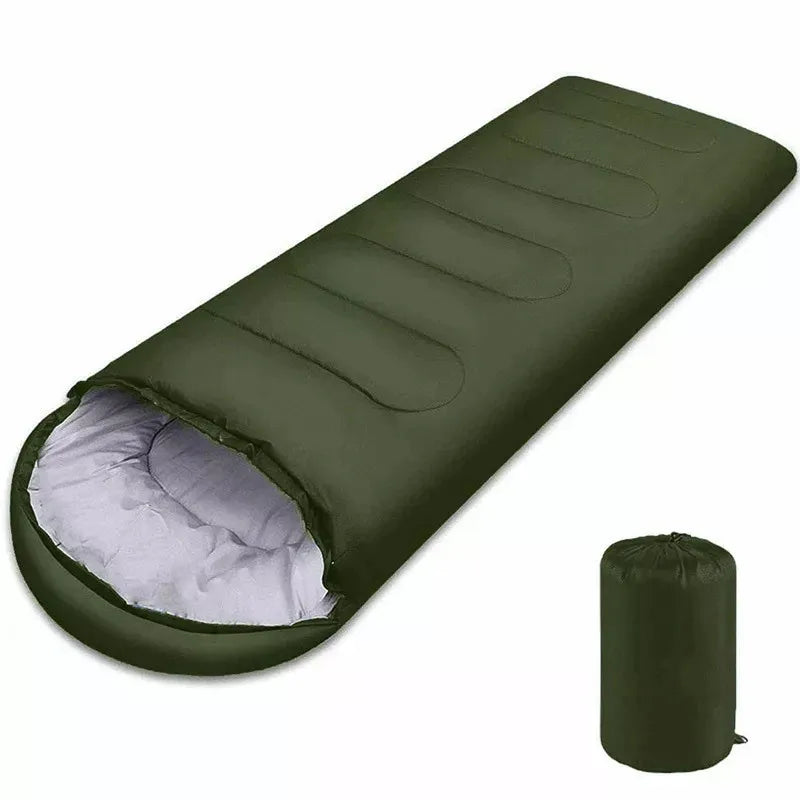 Woolpack ultralight sleeping bag for camping and backpacking