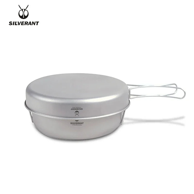 Woolpack Titanium Cookware Set – Pot & Pan Ultralight Bushcraft Cooking Kit