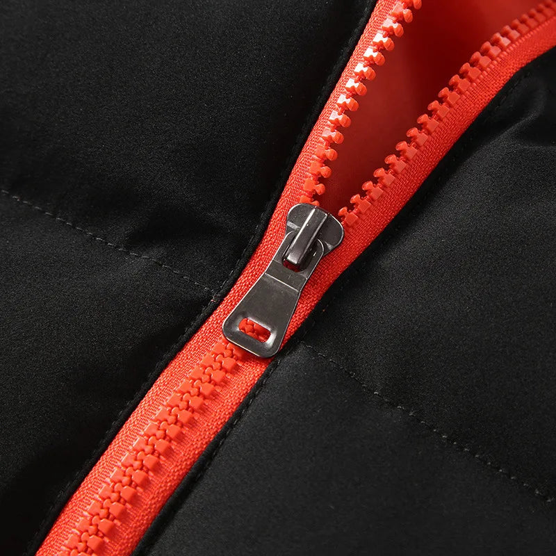 Woolpack Men’s Winter Padded Jacket – Warm Casual Stand-Collar Coat - Woolpack Hiking Gear