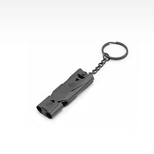 Woolpack 150dB Double-Tube Survival Whistle – Stainless Steel Emergency Signal