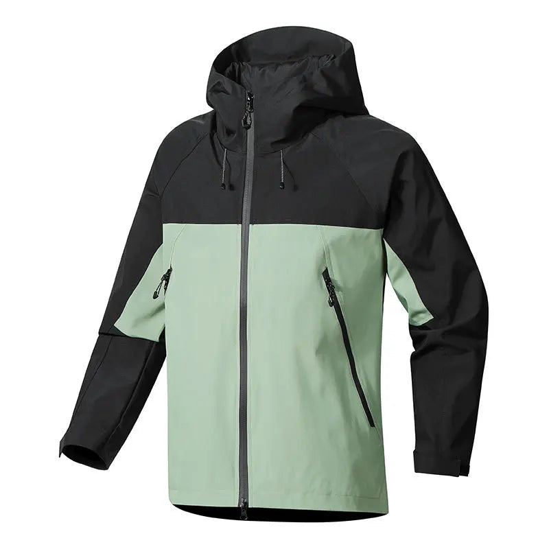 Woolpack hooded windbreaker jacket for men and women