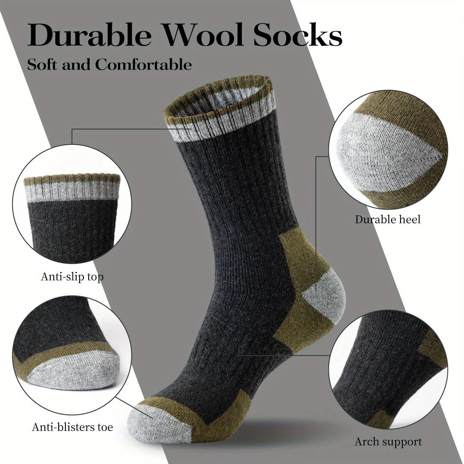 Woolpack Merino Wool Winter Socks – Thermal
