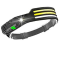 Woolpack COB LED Headlamp – USB Rechargeable Sensor Headlight (Wide 230° Beam) - Woolpack Hiking Gear