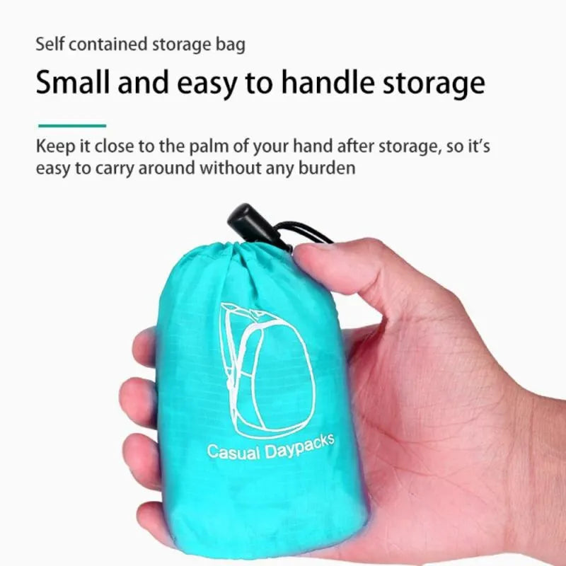 Woolpack Ultralight Folding Backpack – Waterproof Portable Daypack