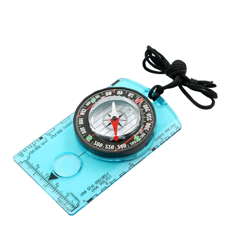Woolpack Orienteering Baseplate Compass – Waterproof, Quick-Stabilizing Navigation Tool