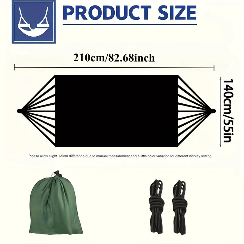Woolpack Lightweight Hammock Set with Straps & Storage Bag