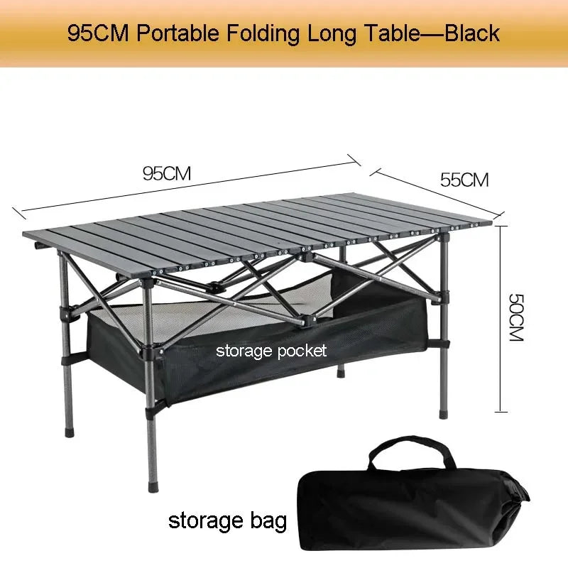 Woolpack Folding Camping Table – Lightweight Portable