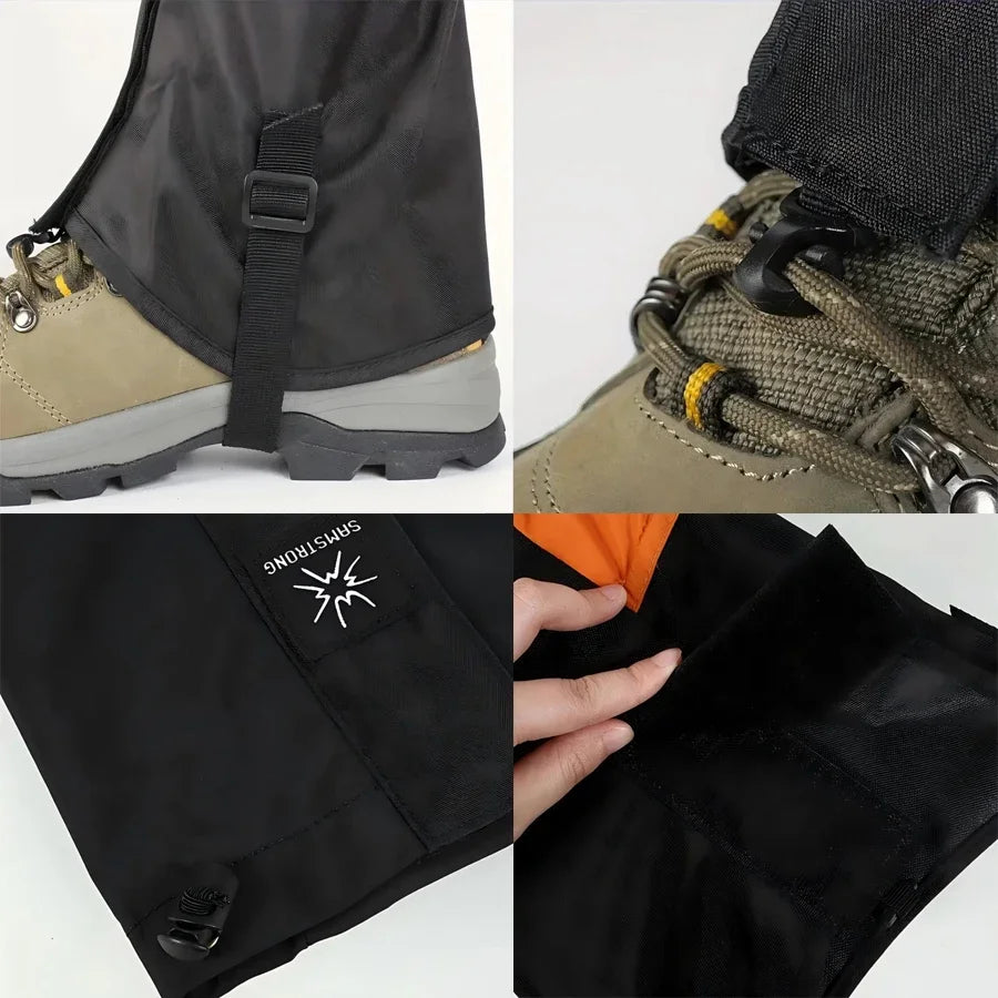 Woolpack Waterproof Hiking Gaiters – Breathable Outdoor Leg Covers