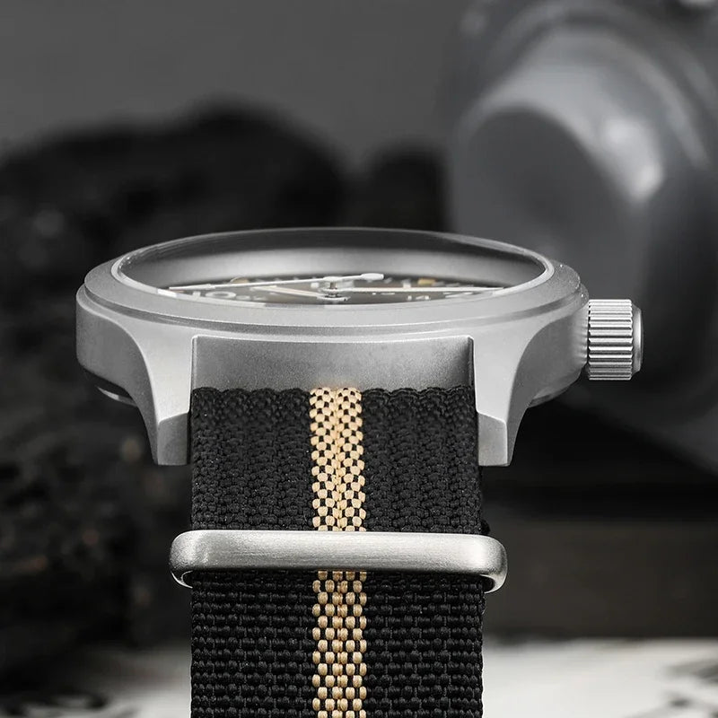 Militado ML05B Military Watch – 38mm, Domed Sapphire, C3 Lume, 10BAR