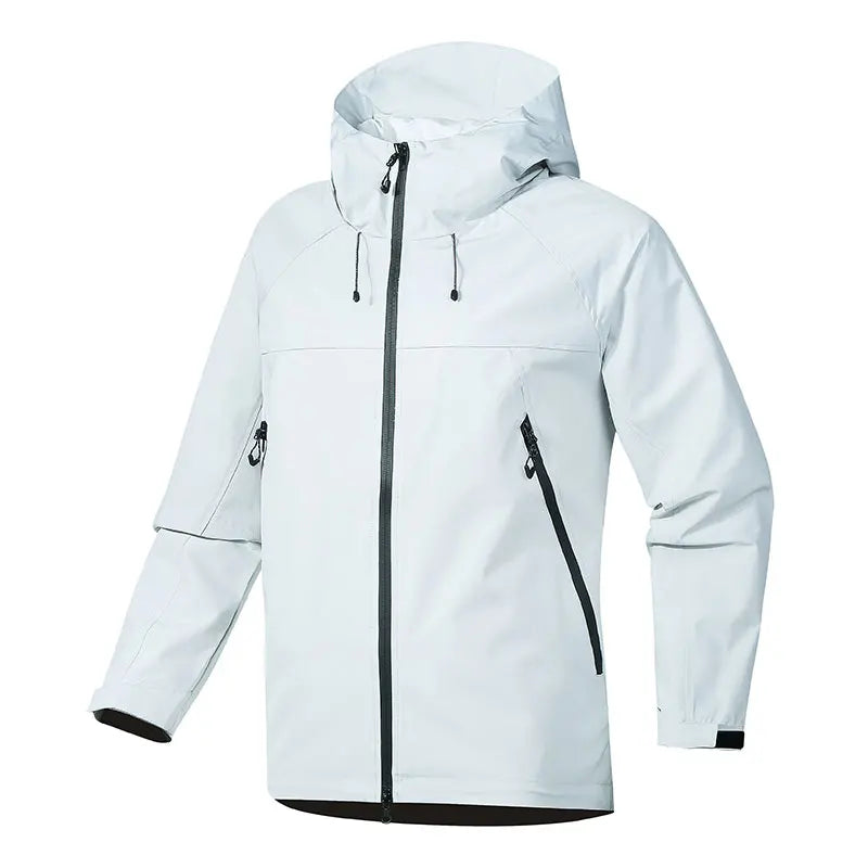Woolpack hooded windbreaker jacket for men and women