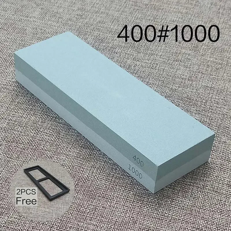 Woolpack Double-Sided Whetstone – Professional Knife Sharpening Stone (1000/3000/6000 Grit)