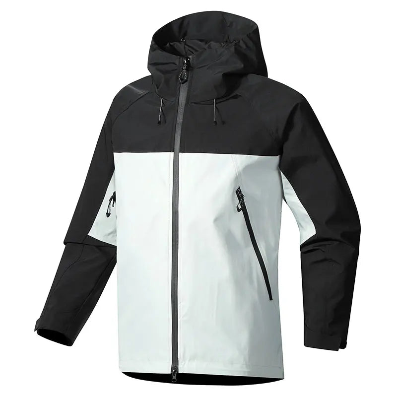 Woolpack hooded windbreaker jacket for men and women