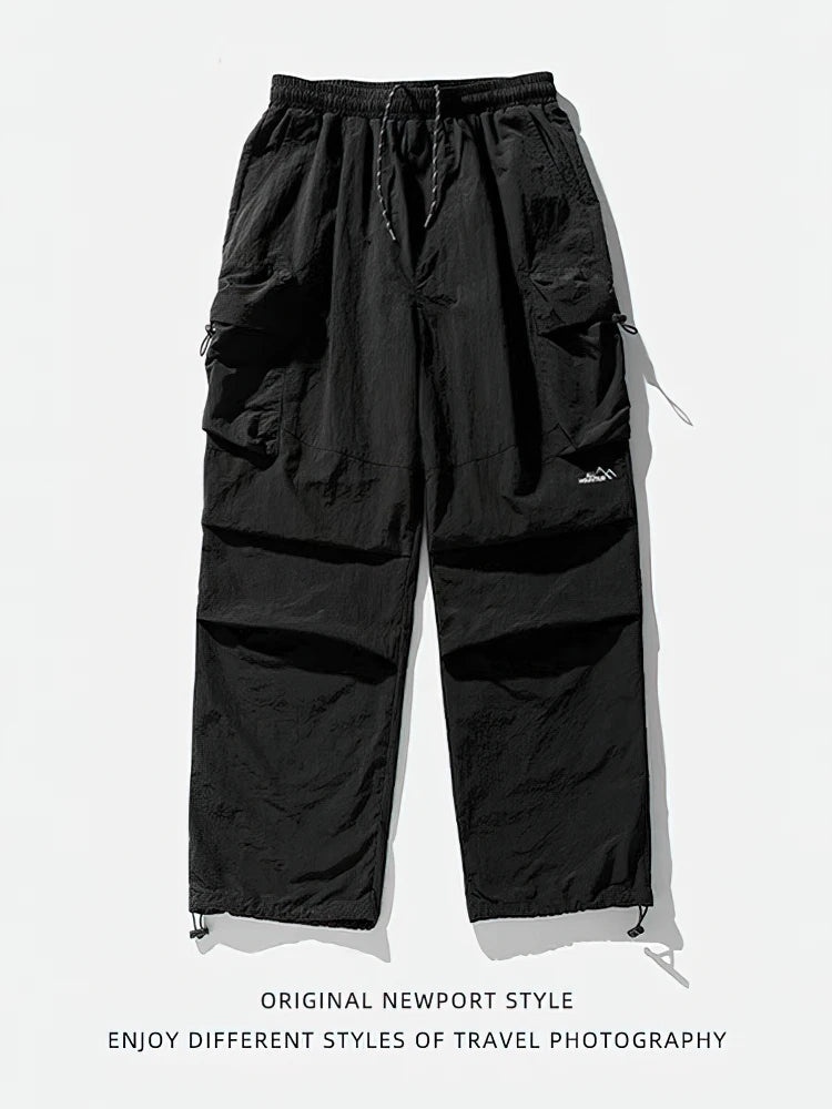 Woolpack Baggy Hiking Cargo Pants – Waterproof Wide-Leg Outdoor Trousers