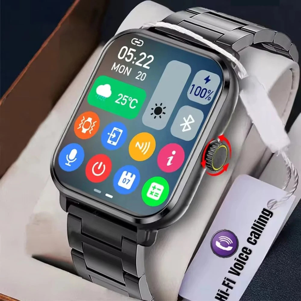 S18 Smartwatch – 1.83" HD Display, Bluetooth Call, Fitness Tracking