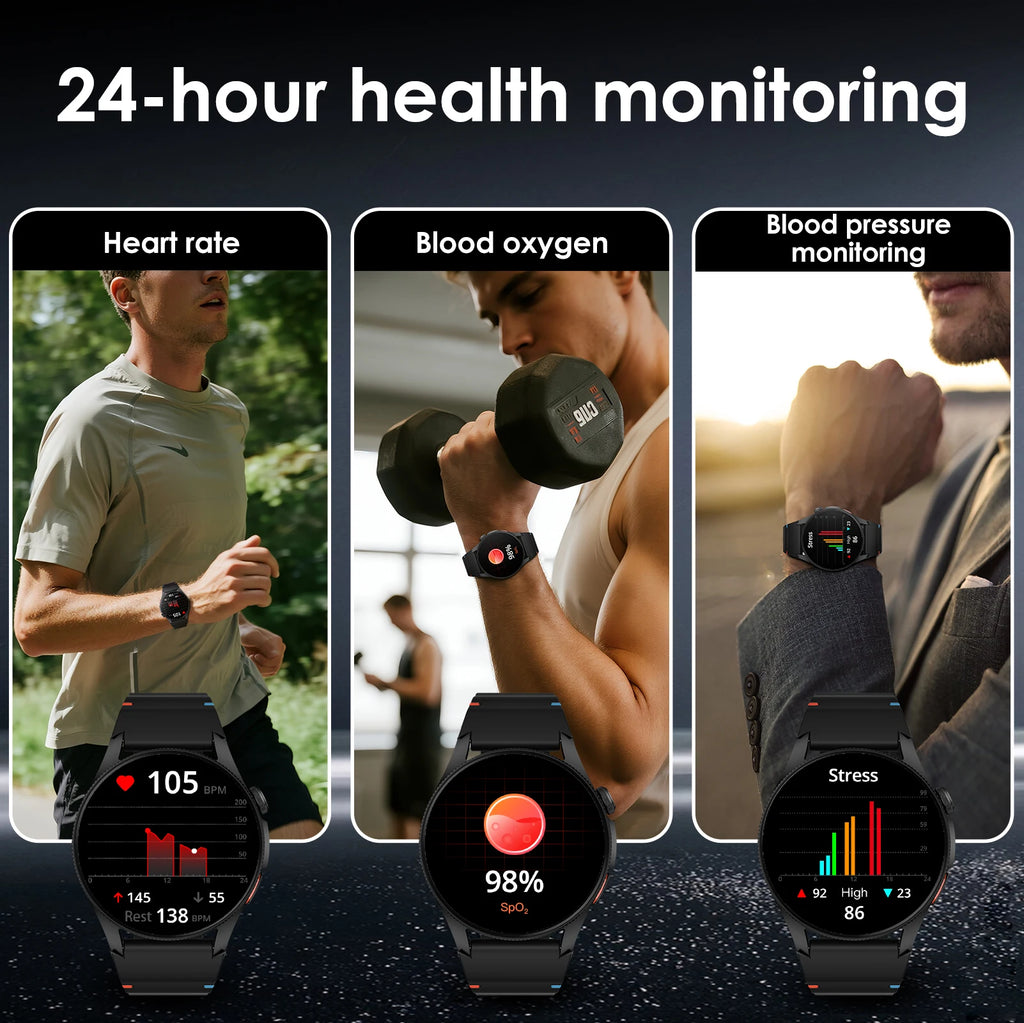 G12 Smartwatch – 1.43" AMOLED, GPS, Bluetooth Call