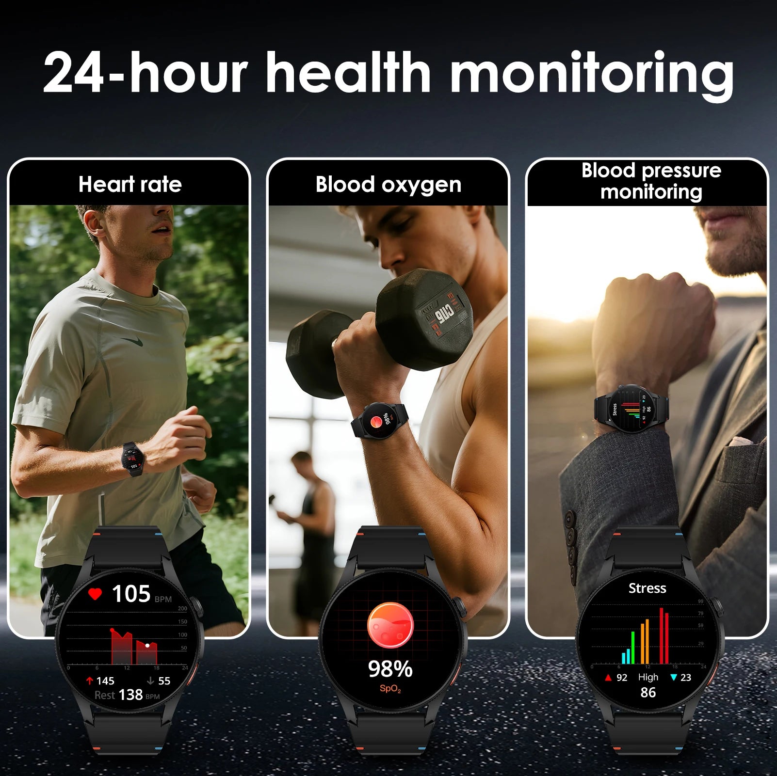 G12 Smartwatch – 1.43" AMOLED, GPS, Bluetooth Call