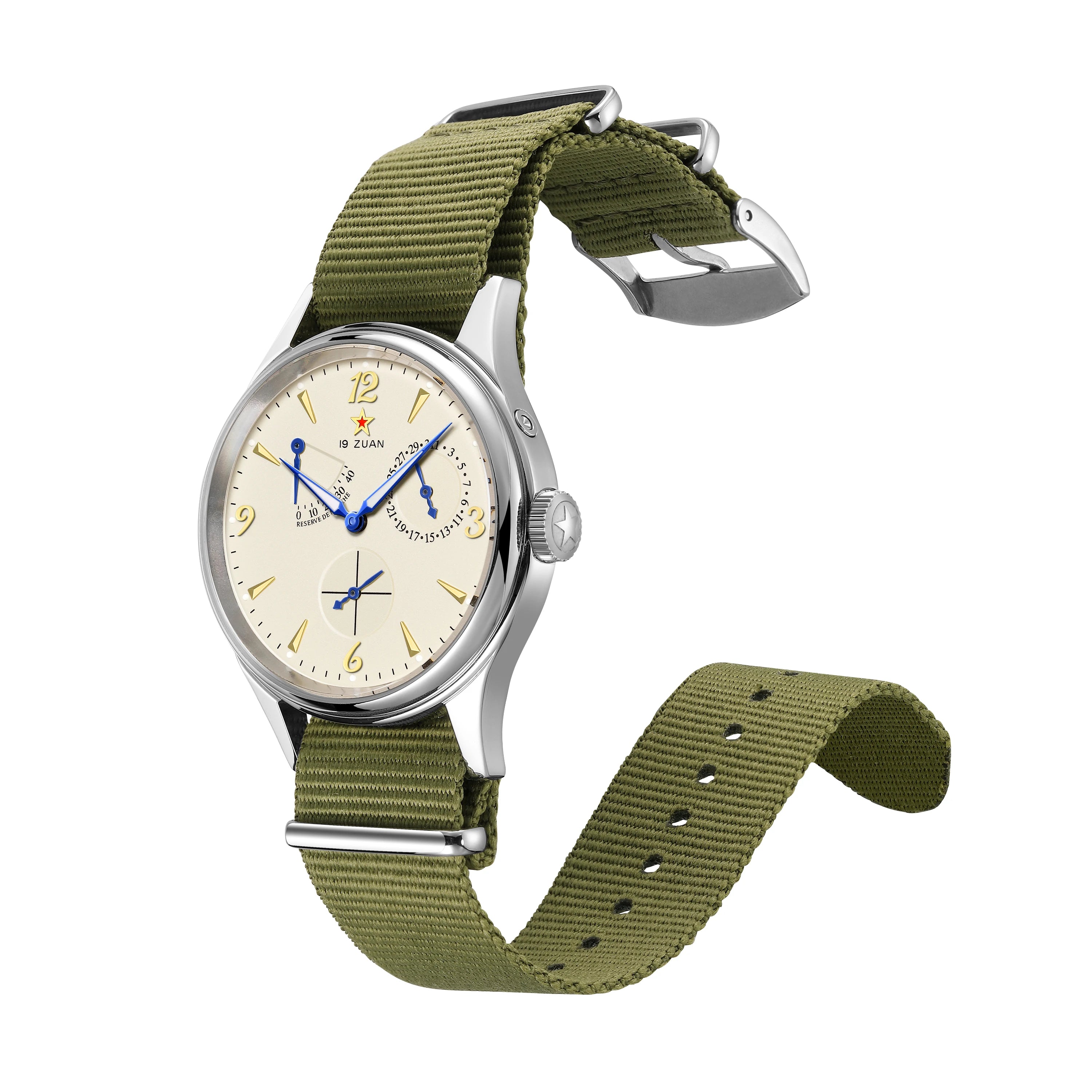 1963 Pilot Automatic Watch – 40mm Sapphire Crystal Retro Aviator